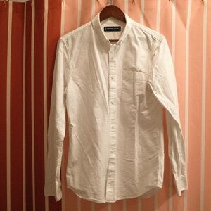 Everlane Japanese Oxford Shirt Uniform Slim Fit White